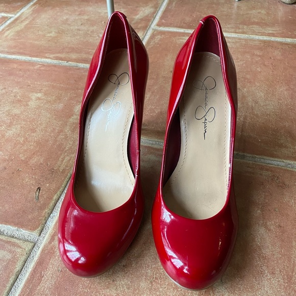 Jessica Simpson Red Pumps - Picture 5 of 6